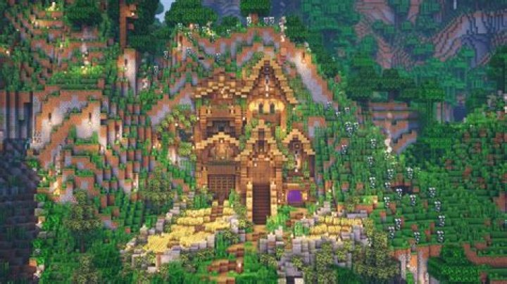 mountain house minecraft