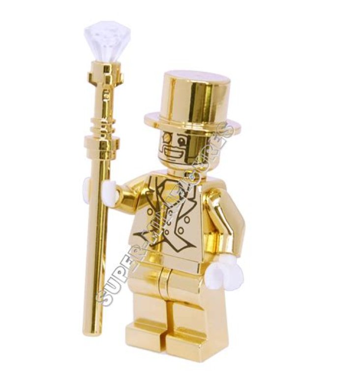 mr gold lego