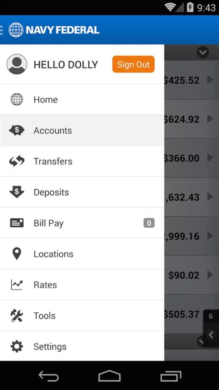navy federal app