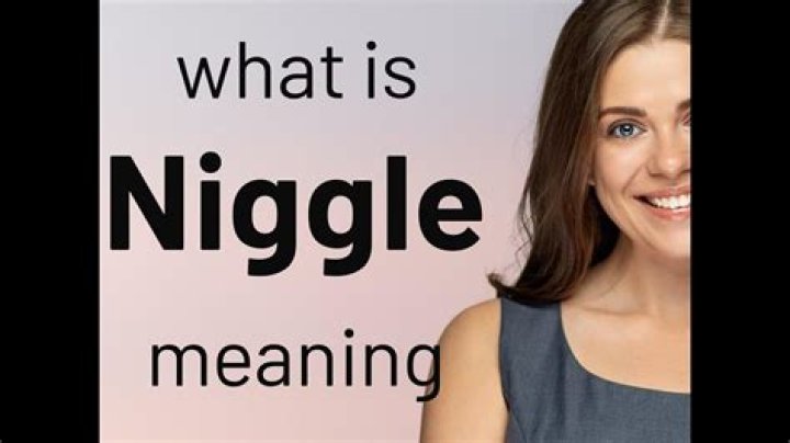 niggle meaning