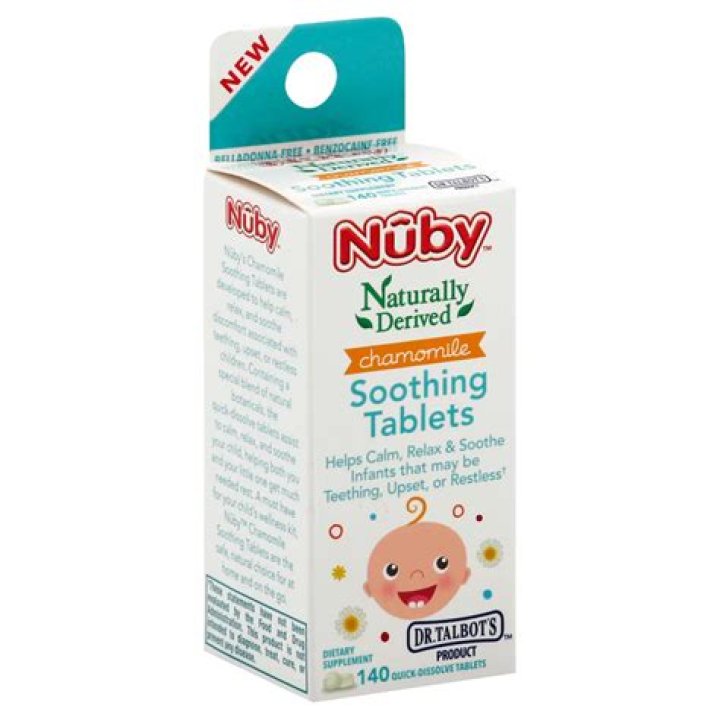 nuby teething tablets