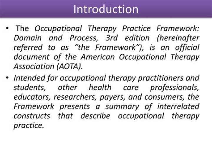 occupational therapy practice framework 3rd edition apa citation