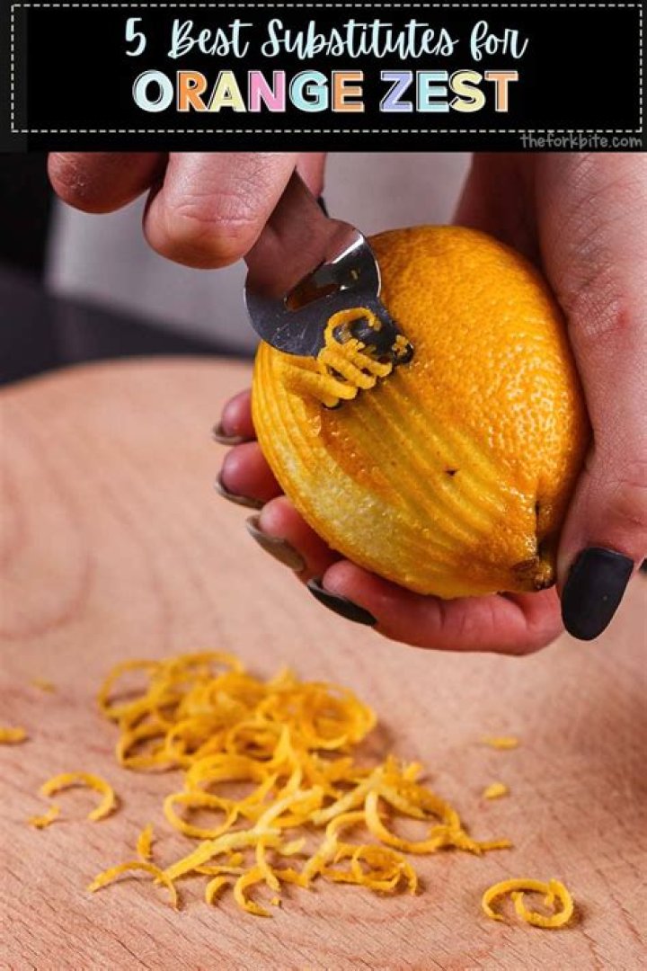 orange zest substitute