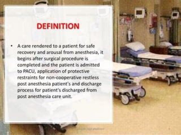pacu hospital meaning