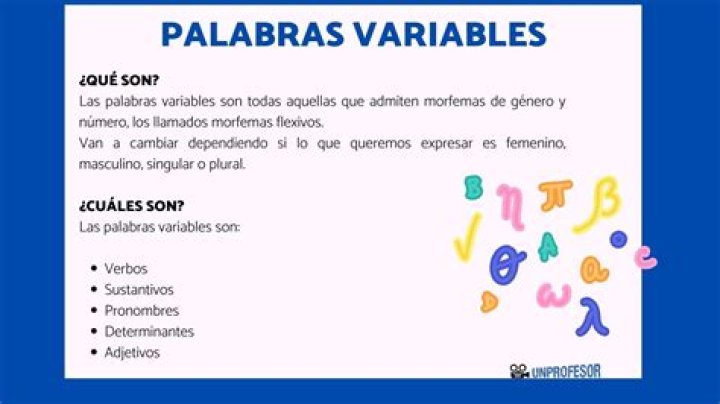 palabras invariables ejemplos