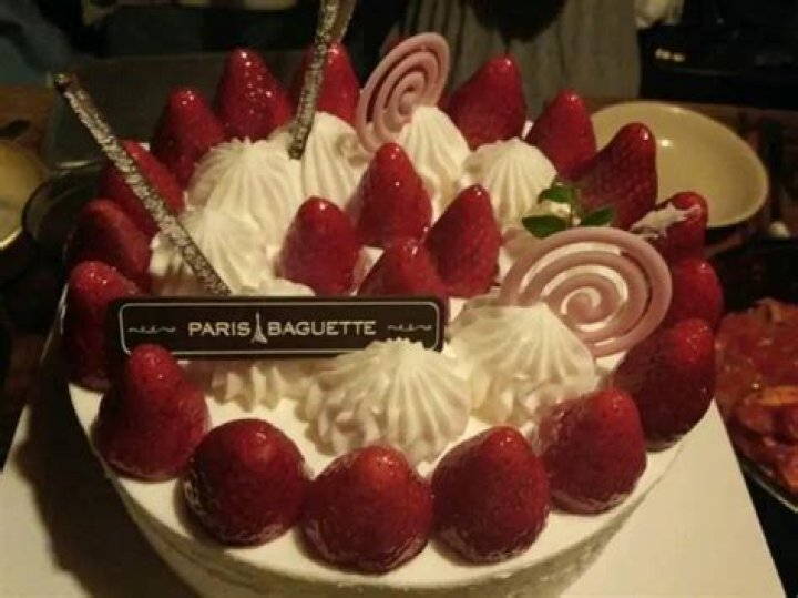 paris baguette birthday cake