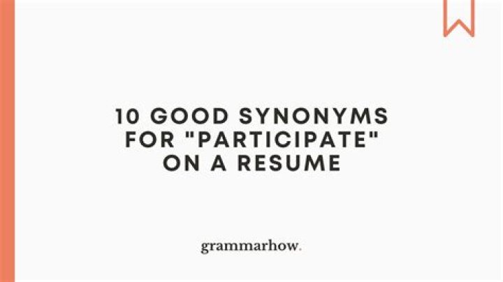 participate synonym