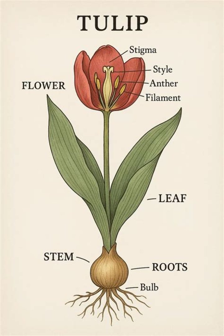 parts of a tulip