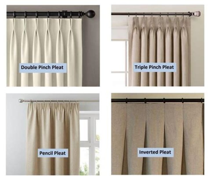 pencil pleat vs pinch pleat