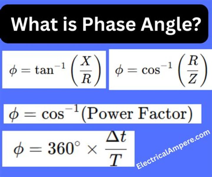 phase angle equation