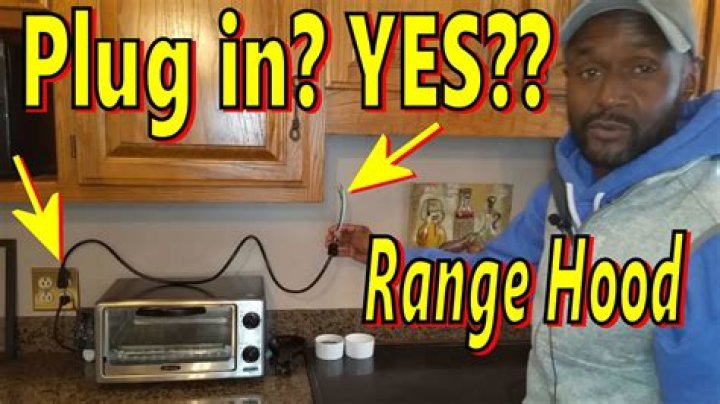 plug in range hood