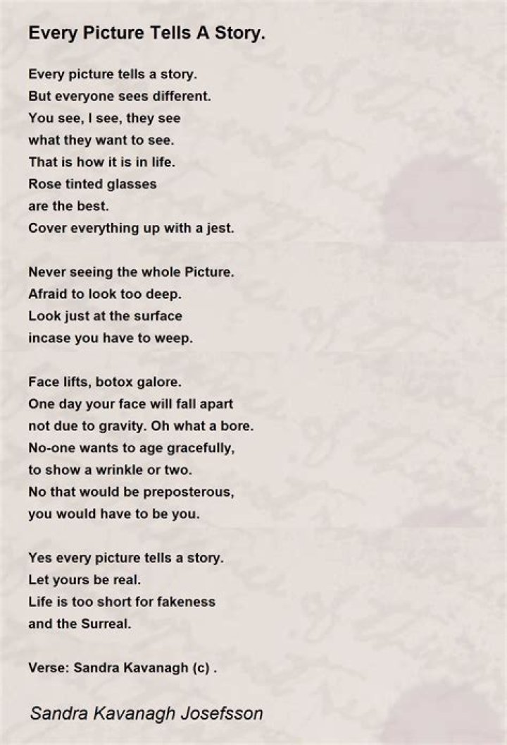 poem that tells a story