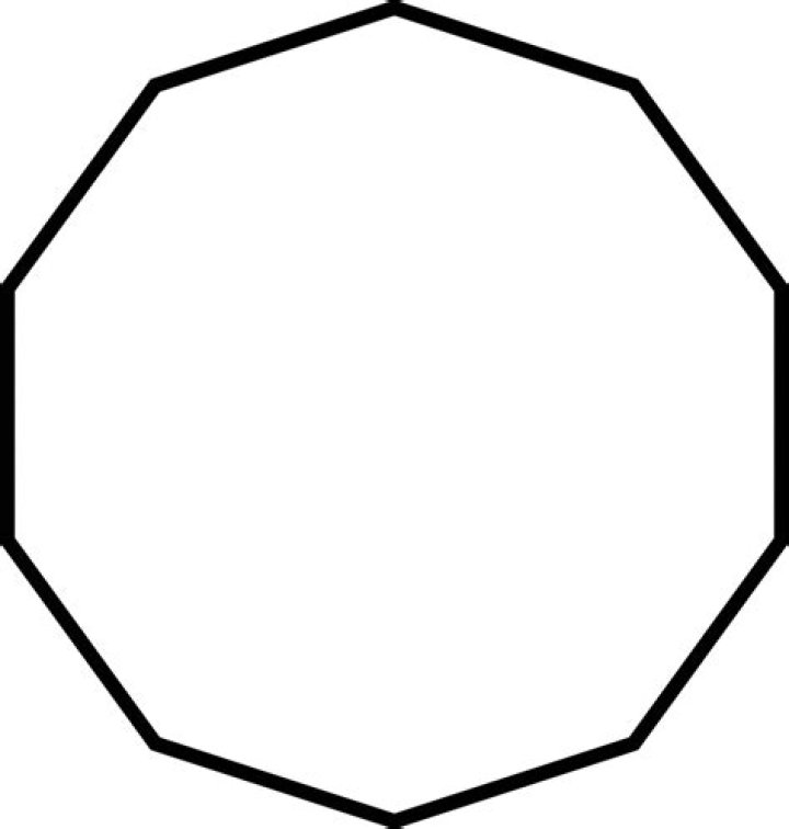 polygon with 10 sides