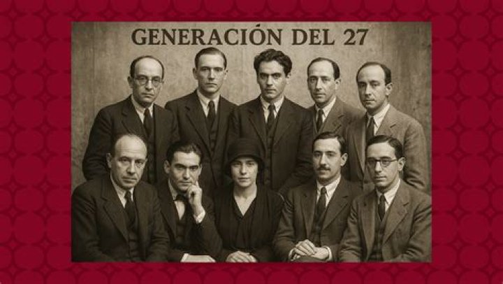 porque se llama generacion del 27