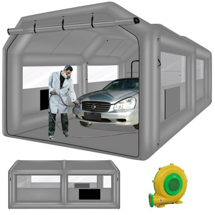 portable paint booth rental