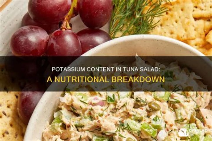 potassium in tuna