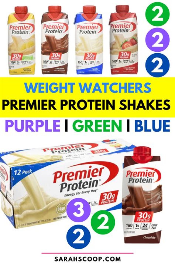 protein shakes weight watchers