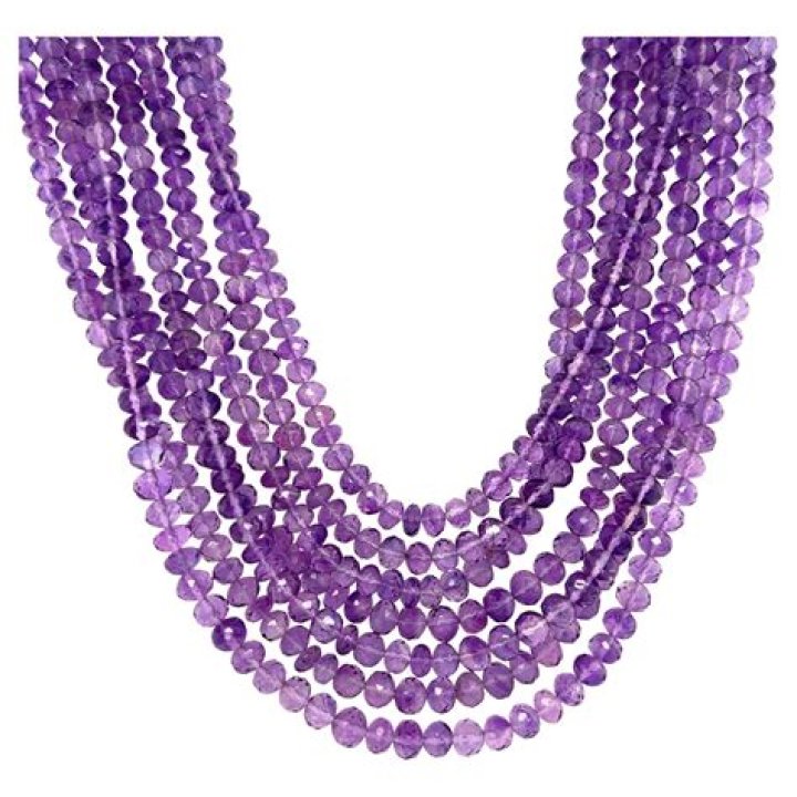 purple beads