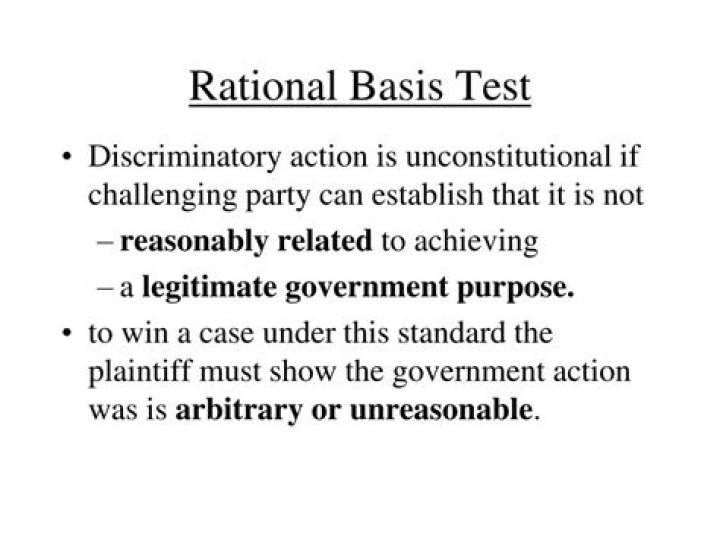 rational basis test