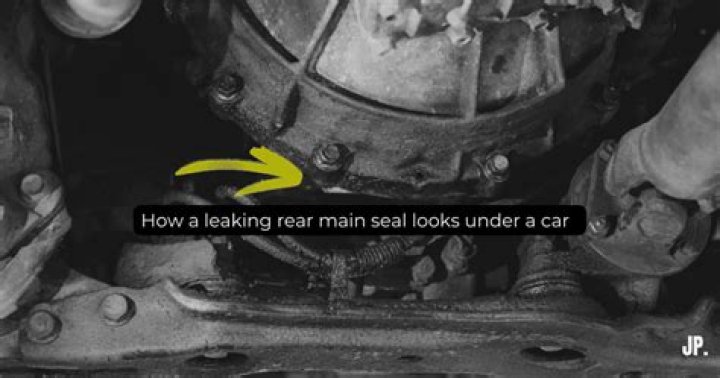 rear main seal leak