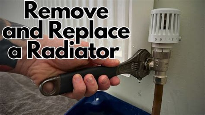 removing radiator permanently