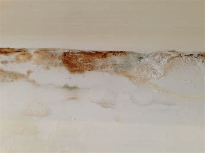 salt on walls