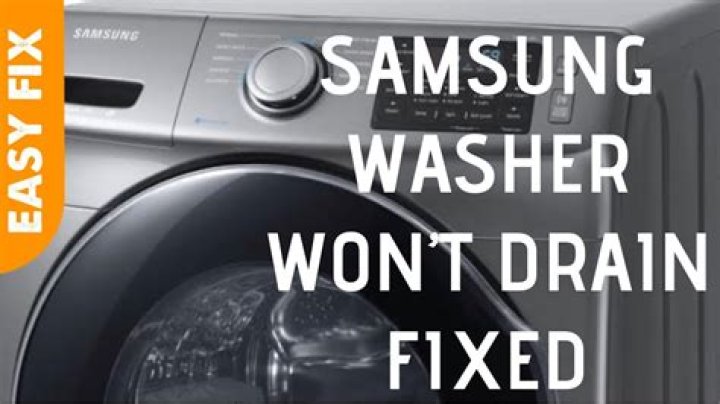 samsung washer drain pump test