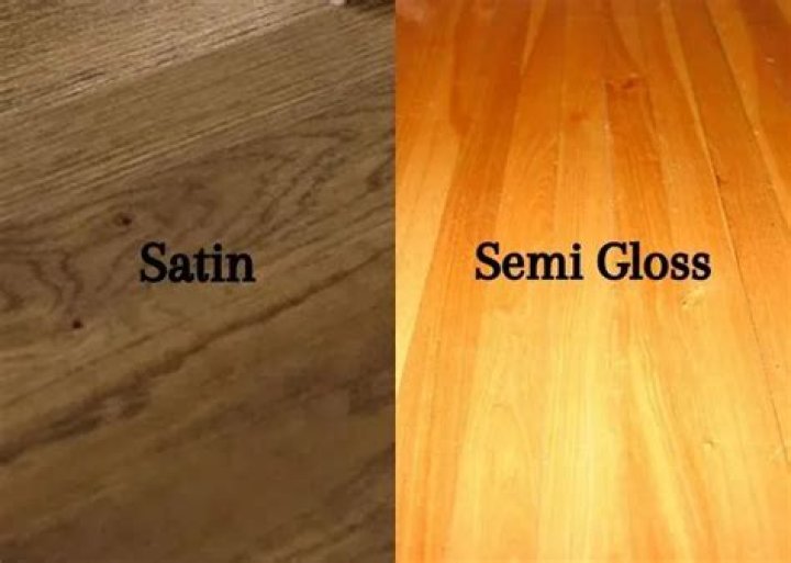 satin vs gloss polyurethane