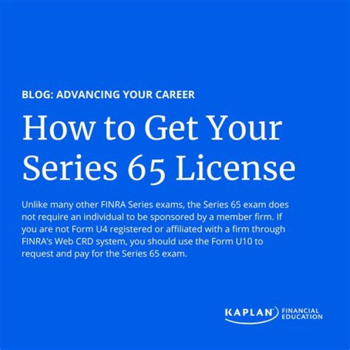 series 65 license