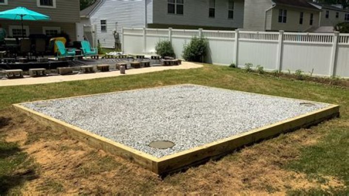 shed footings