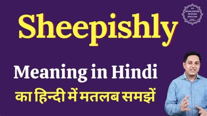 sheepishly synonym