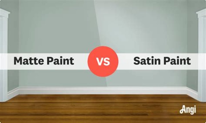silk vs matt paint