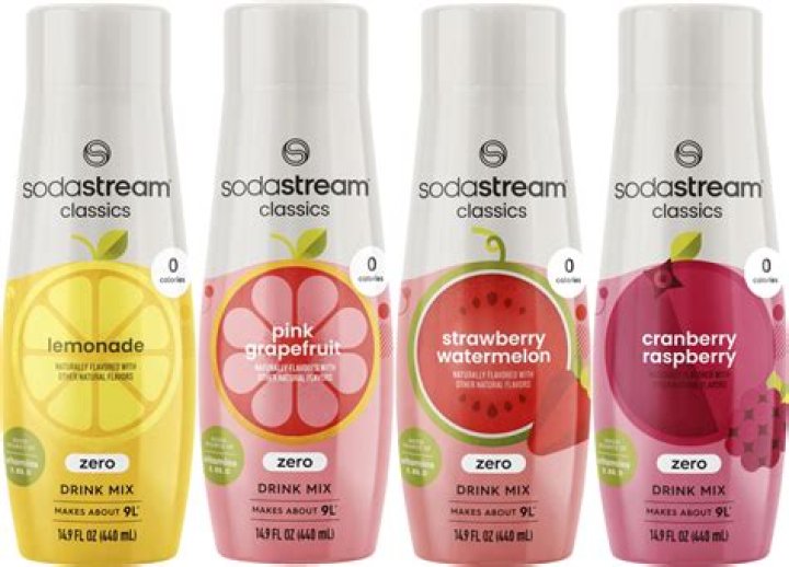 sodastream flavors