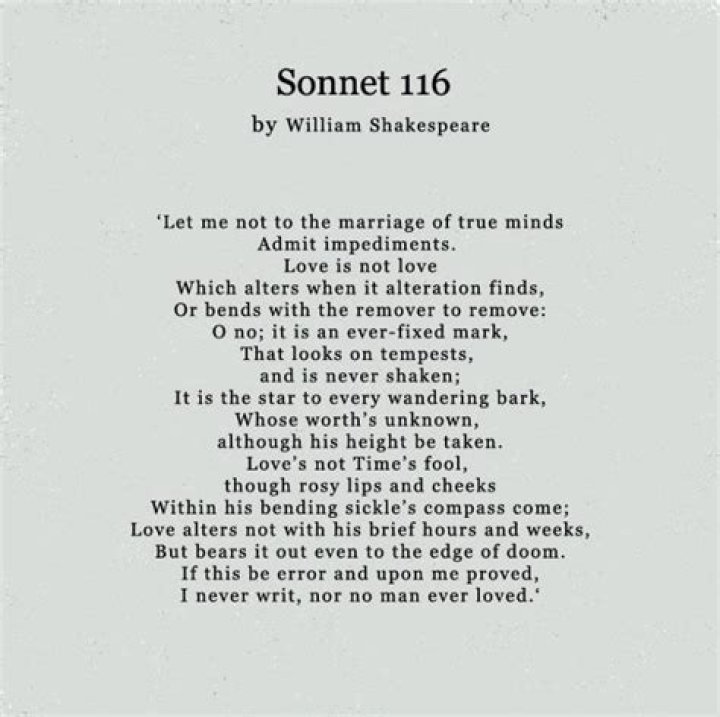 sonnet 116 meaning