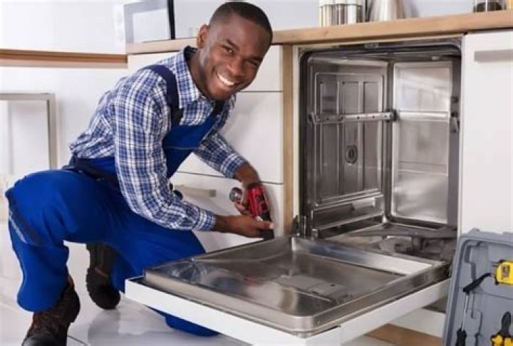 standing water in dishwasher
