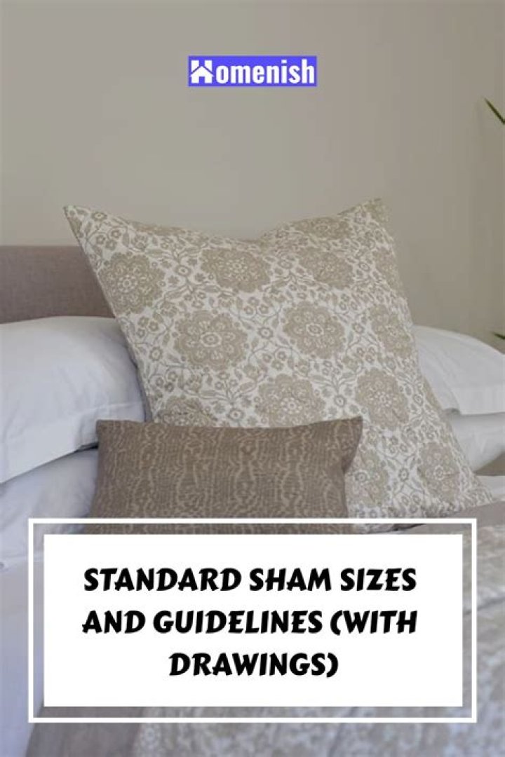 std sham size
