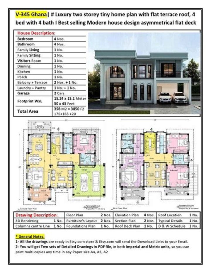 storage costs for 4 bedroom house