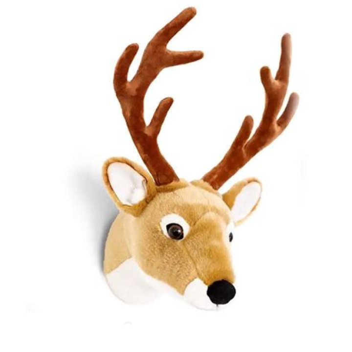 stuffed deer head