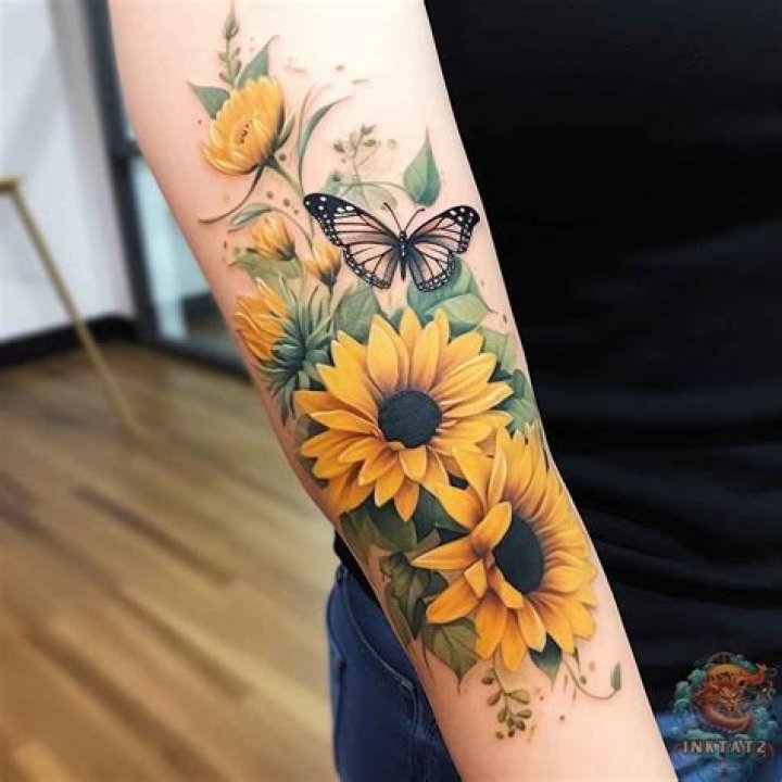 sunflower tattoo meaning