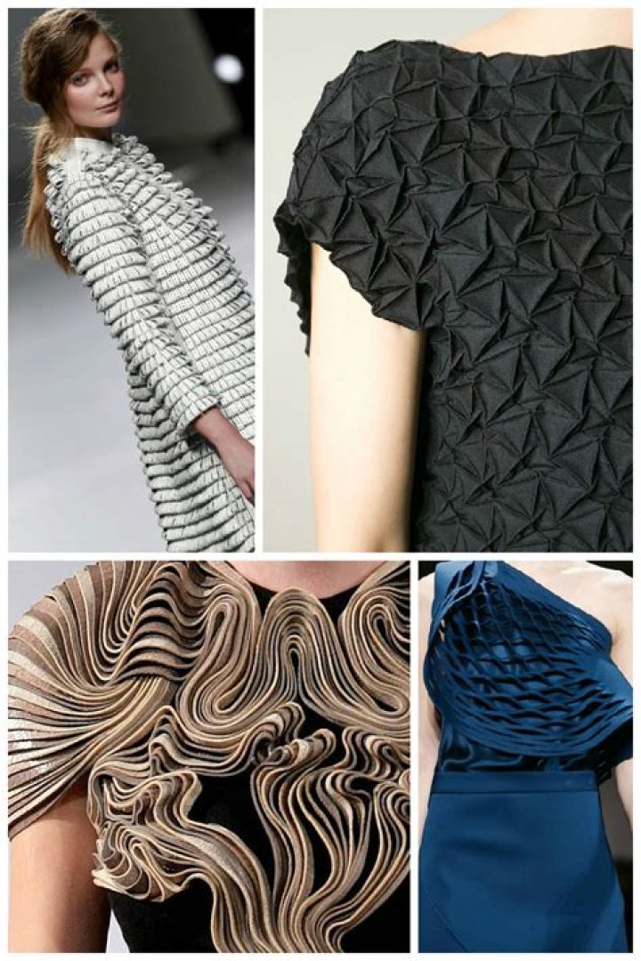 texture in fashion