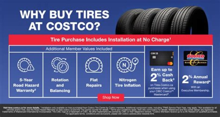 tires on sale at costco