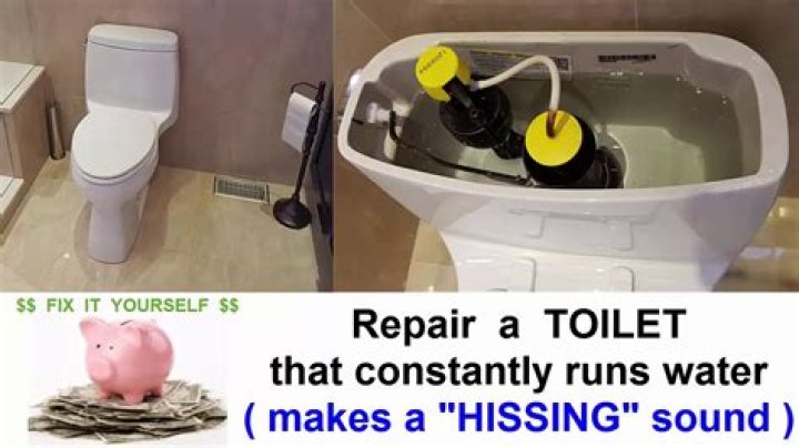 toilet making hissing sound