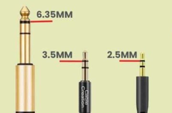 types of audio jacks