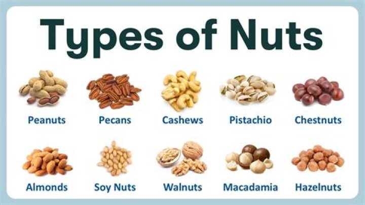 types of nuts