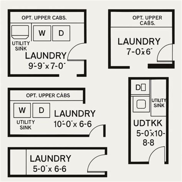 utility room size