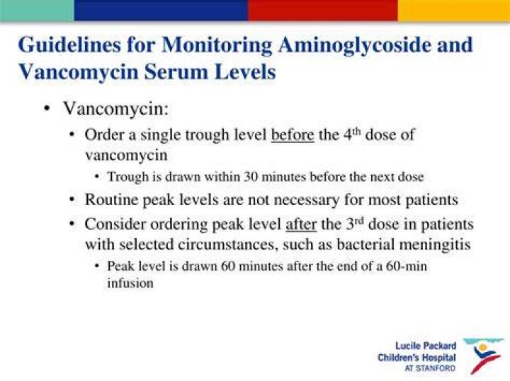 vancomycin random levels