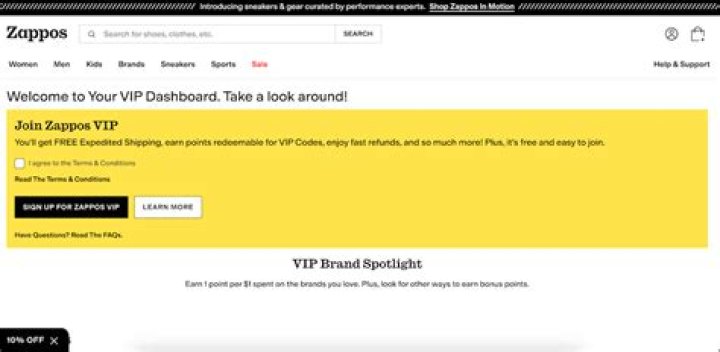 vip.zappos.com free overnight shipping