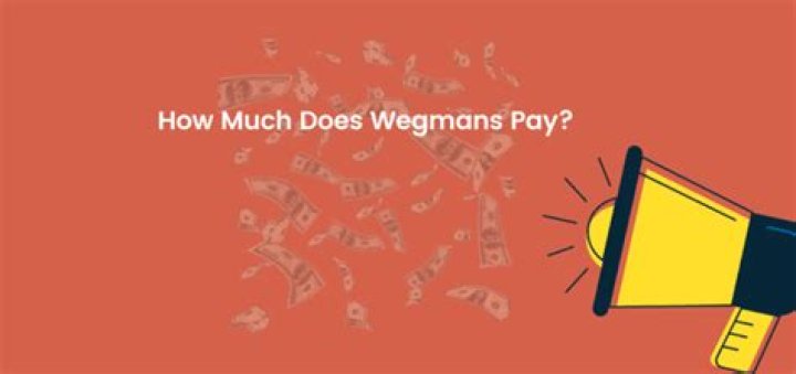 wegmans cashier pay