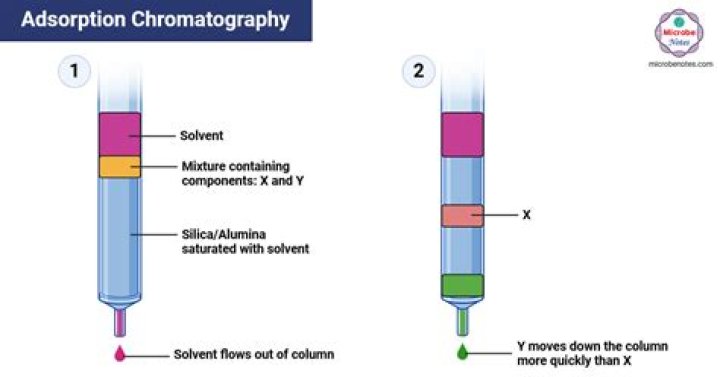 What's the difference and similarity between column chromatography and TLC?