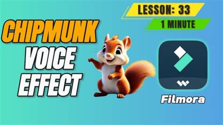 What app makes your voice sound like a chipmunk?